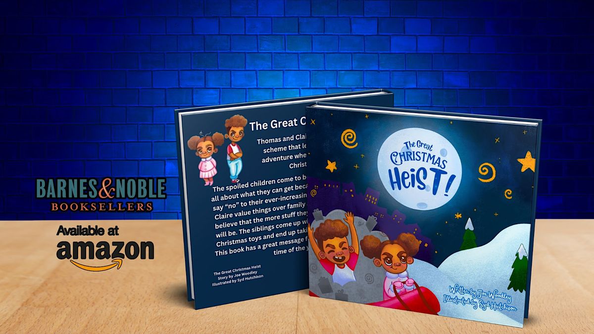 The Great Christmas Heist Book Reading at Bellaire Library Bellaire