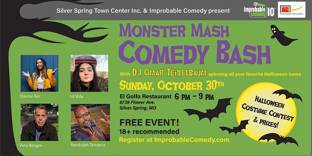 Monster Mash Comedy Bash