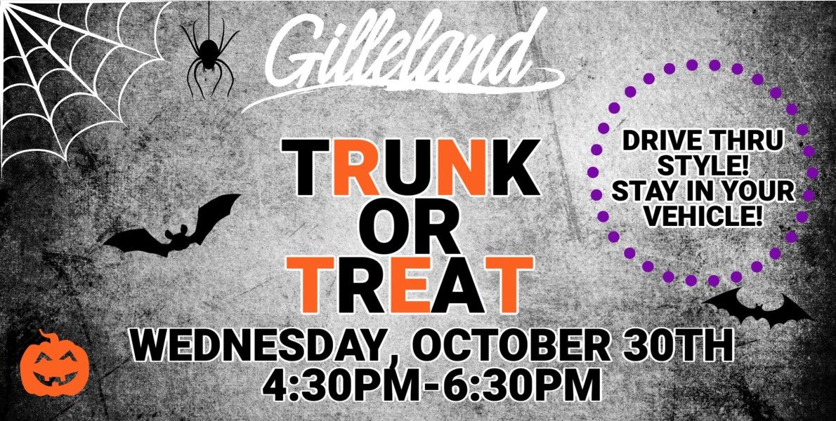 Gilleland Annual Trunk or Treat