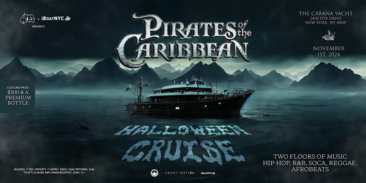 PIRATES OF THE CARIBBEAN | Halloween Soca Reggae Yacht Party