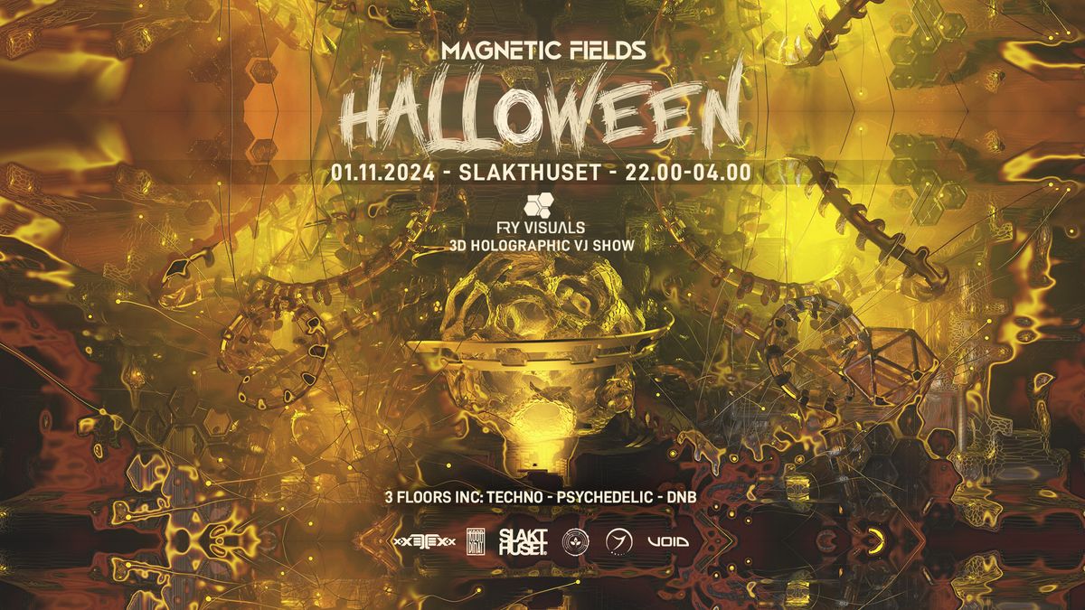 Magnetic Fields | Halloween 3D Holographic Show, 3 Floors