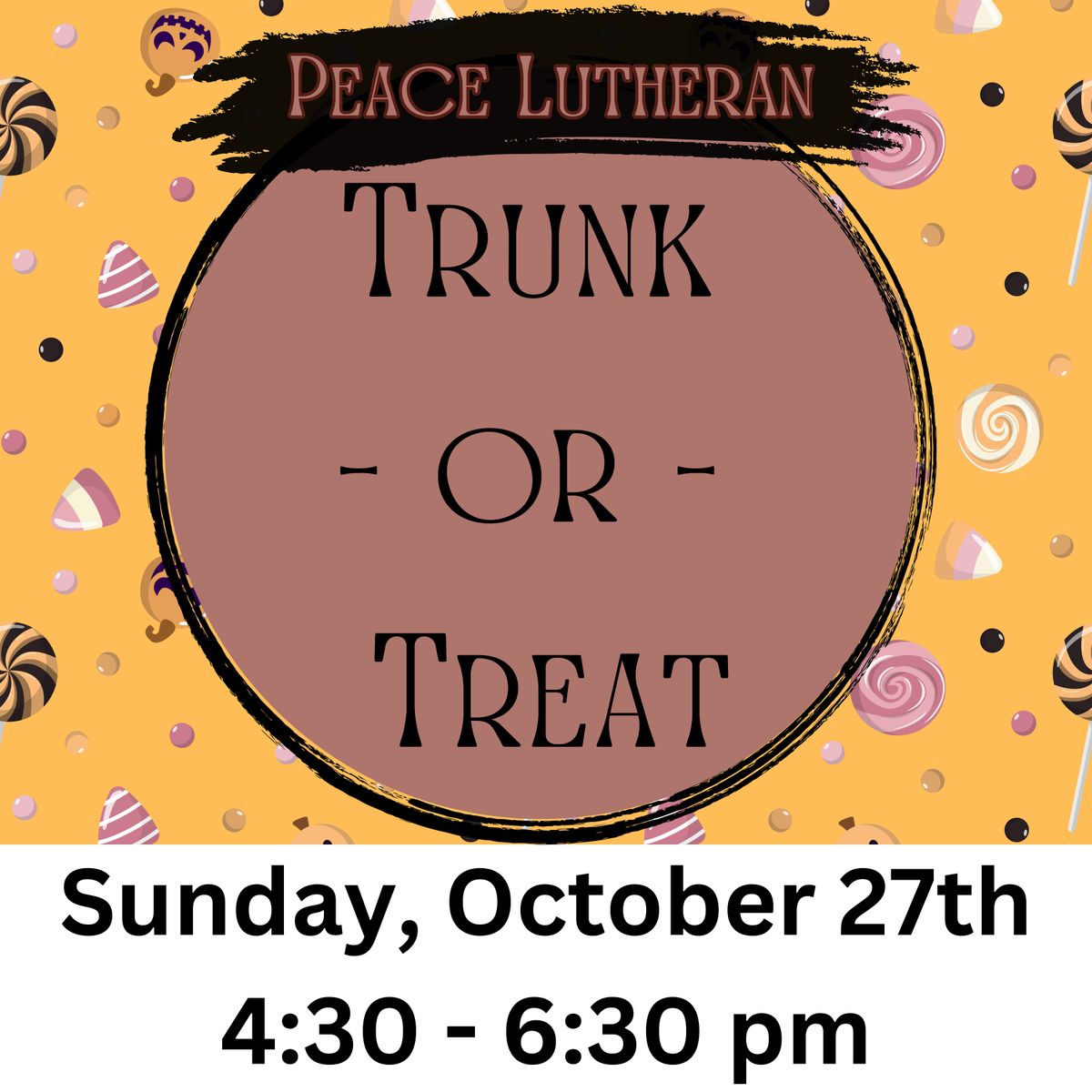 Trunk or Treat