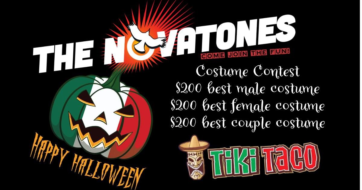 CELEBRATE HALLOWEEN with THE NOVATONES at TIKI TACO in Summerville 