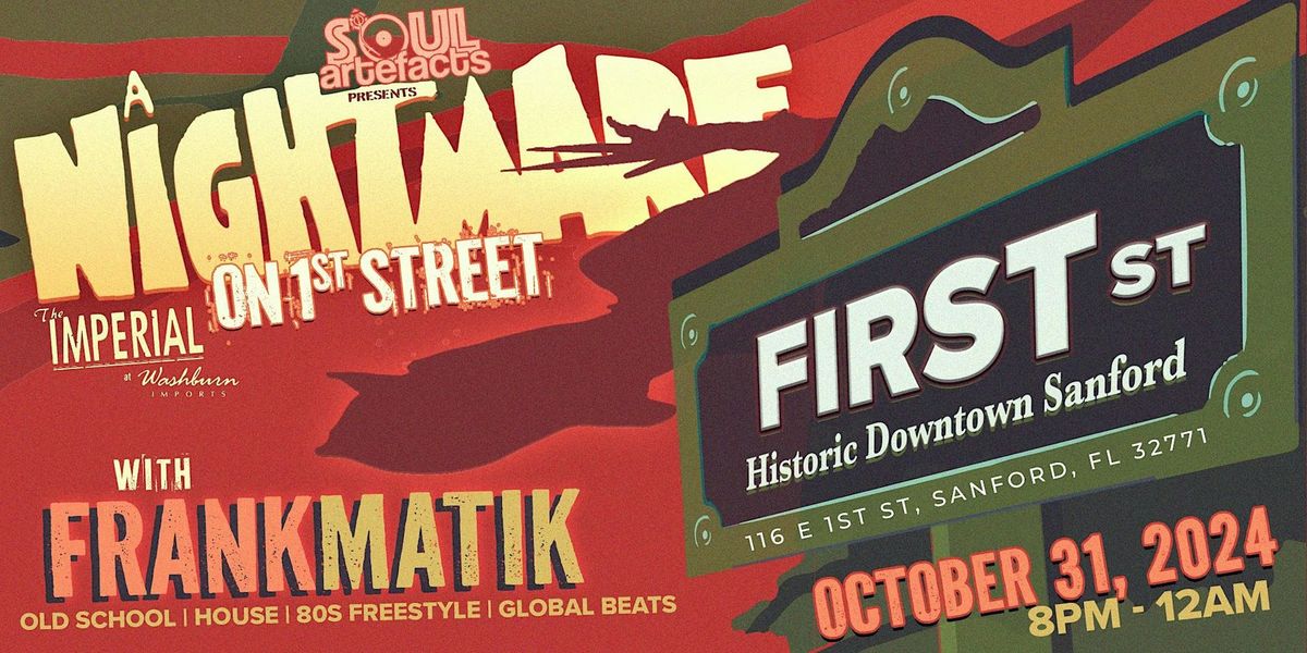 Nightmare on 1st Street Halloween Party at Imperial Downtown Sanford