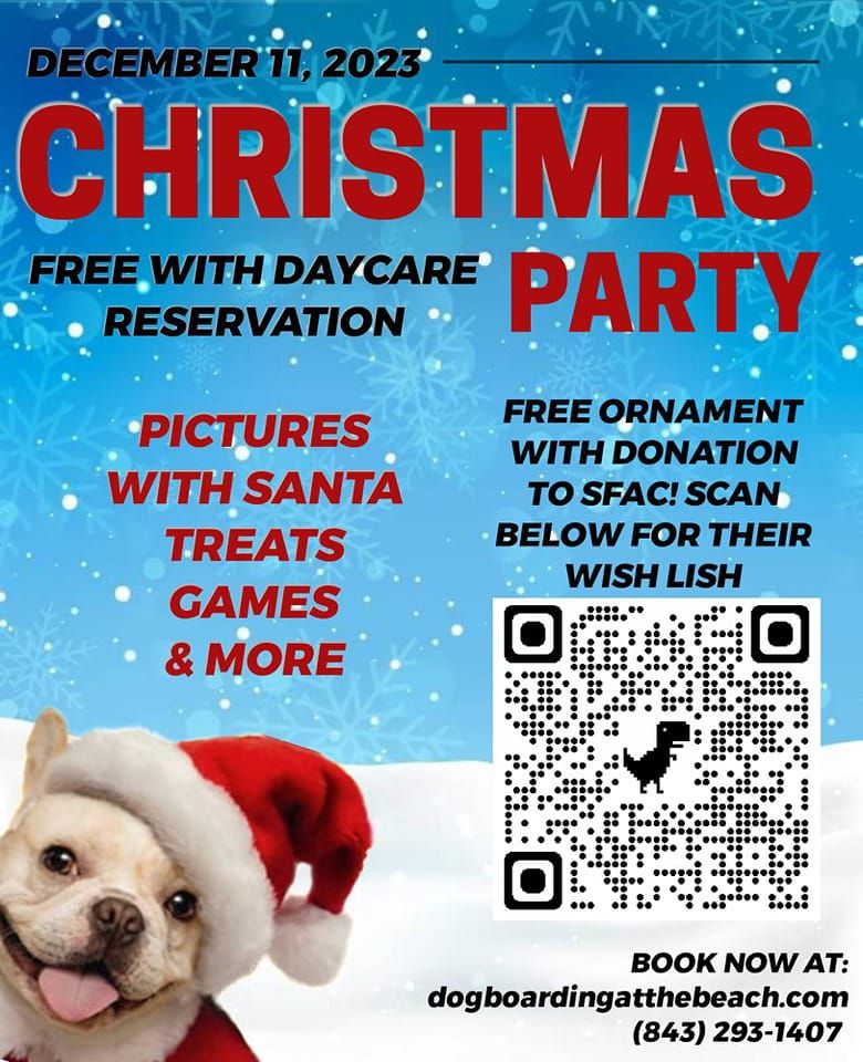 Dog Boarding at the Beach 2023 Christmas Party Dog Boarding at the