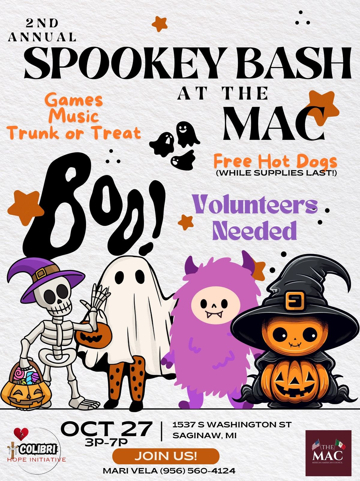 2nd Annual Spookey Bash at the MAC