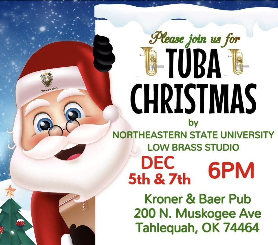 Tuba Christmas presented by NSU Low Brass Studio Kroner & Baer Pub