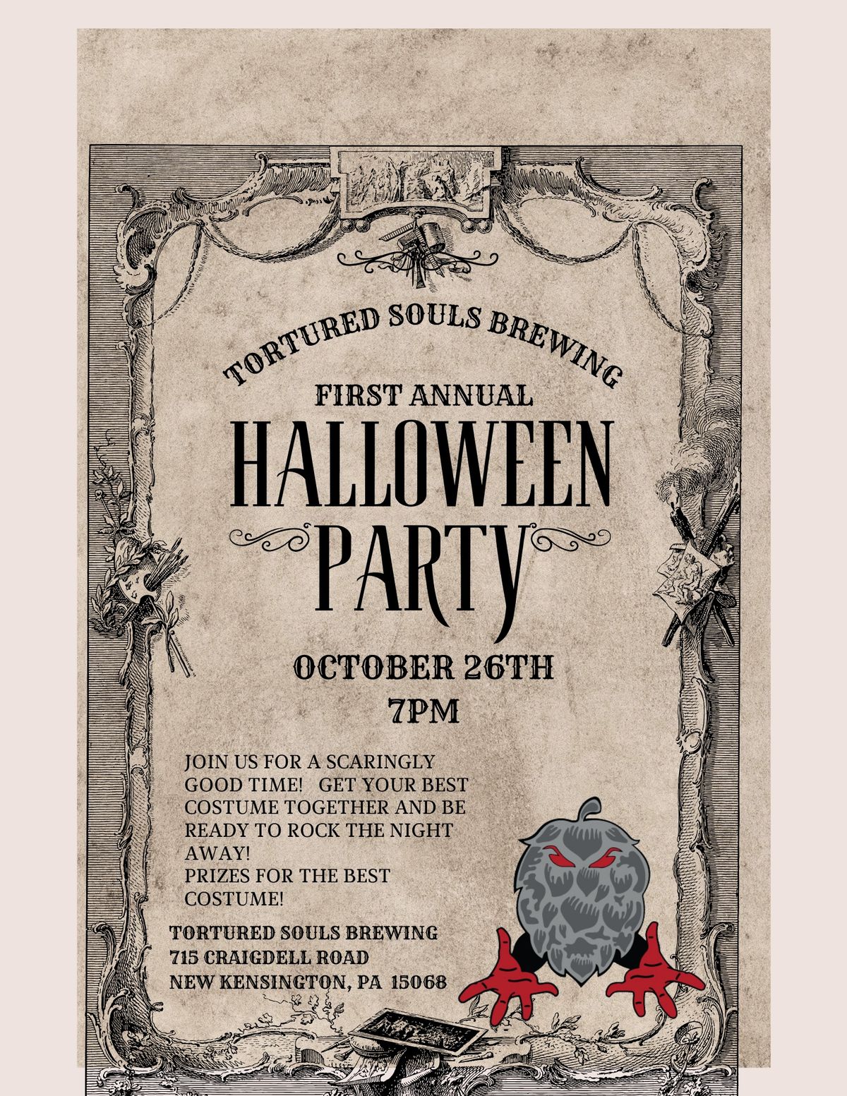 1st Annual Halloween Party!