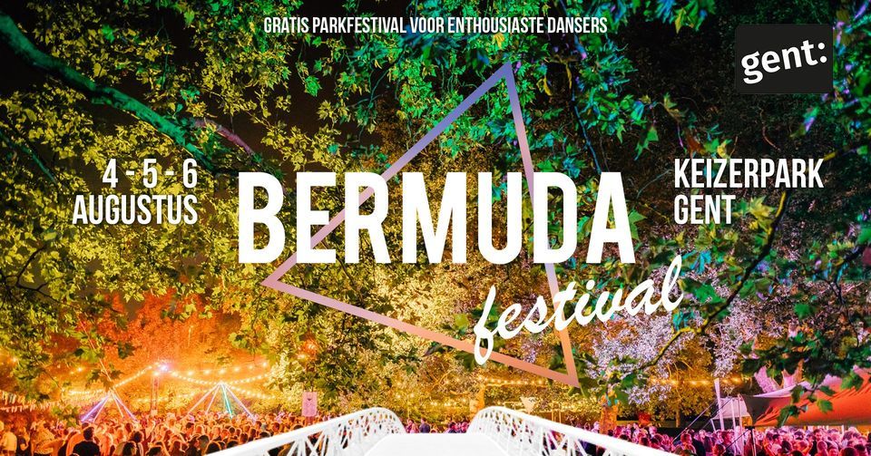 Bermuda Festival 2023 | Keizerpark, Gent, OV | August 4 to August 6