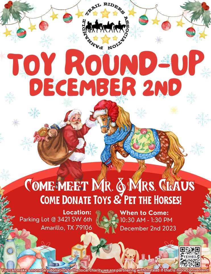 Christmas Toy Roundup Historic Route 66, Amarillo, TX December 2, 2023