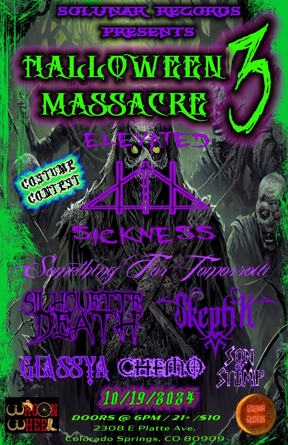 Solunar Records Presents: HALLOWEEN MASSACRE 3