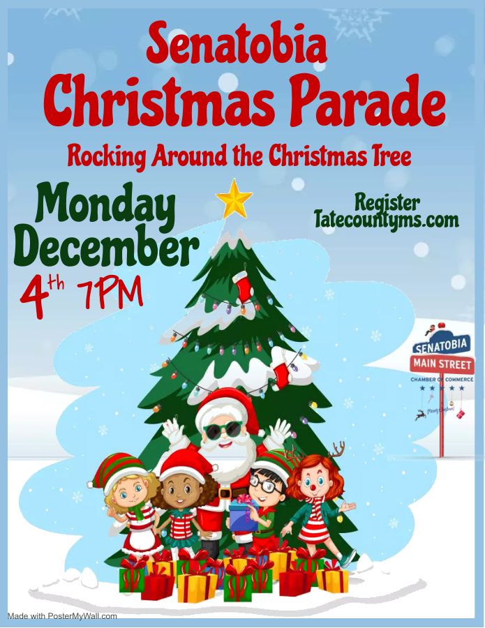 Senatobia Christmas Parade Senatobia Main Street December 4, 2025