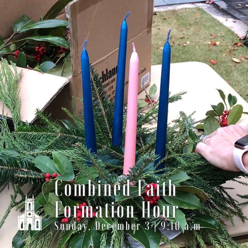 Advent Wreath Making Event St. James Episcopal Church (Wilmington