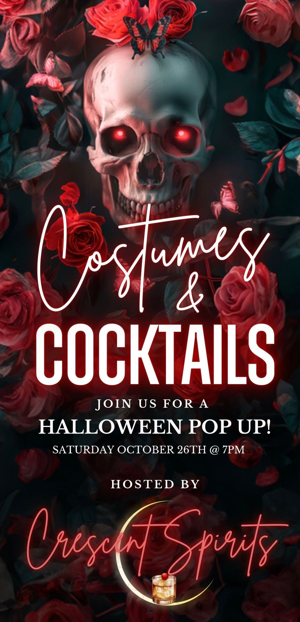 Halloween Pop-Up Bar