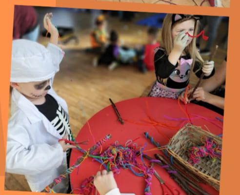 Halloween\/Autumn messy play & crafts 