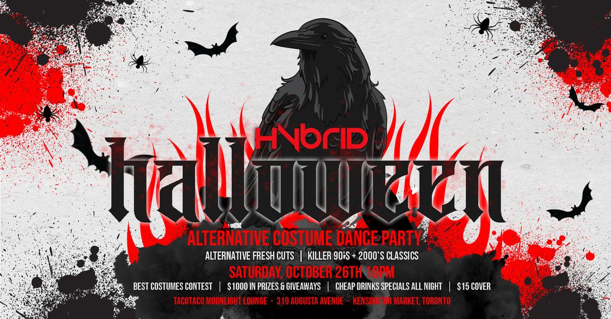 HYBRID Halloween Alternative Costume Dance Party!