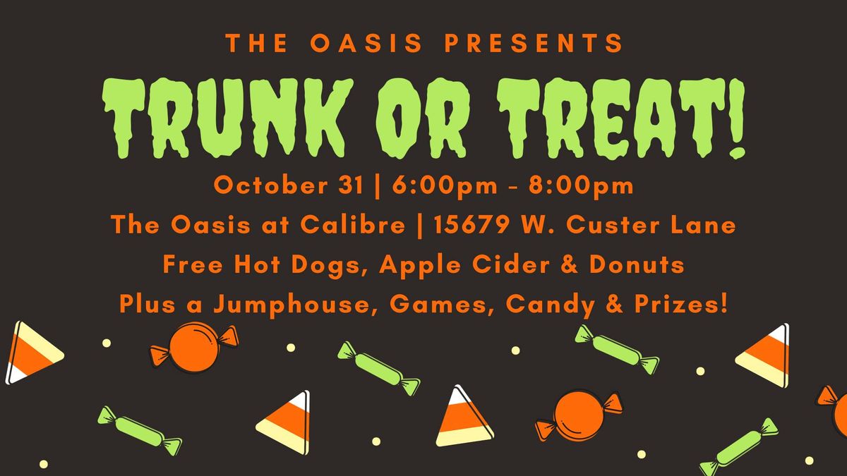 Annual Trunk or Treat