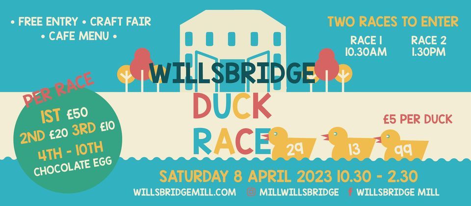 Willsbridge Mill Easter Duck Race