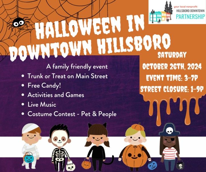 Halloween in Downtown Hillsboro