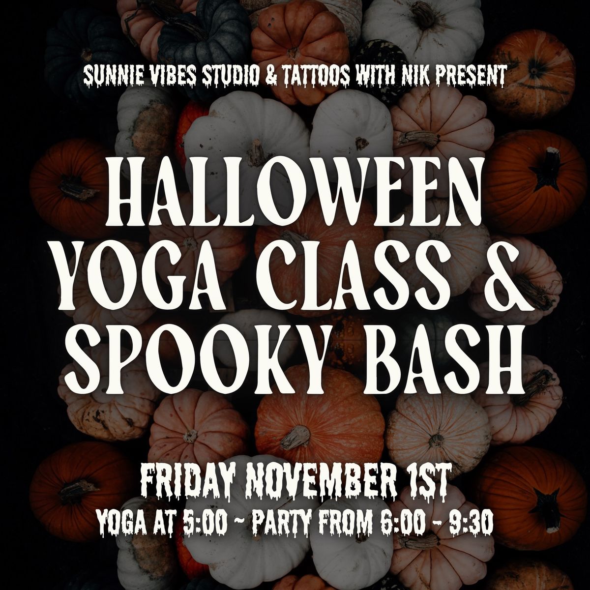 HALLOWEEN YOGA CLASS & SPOOKY BASH