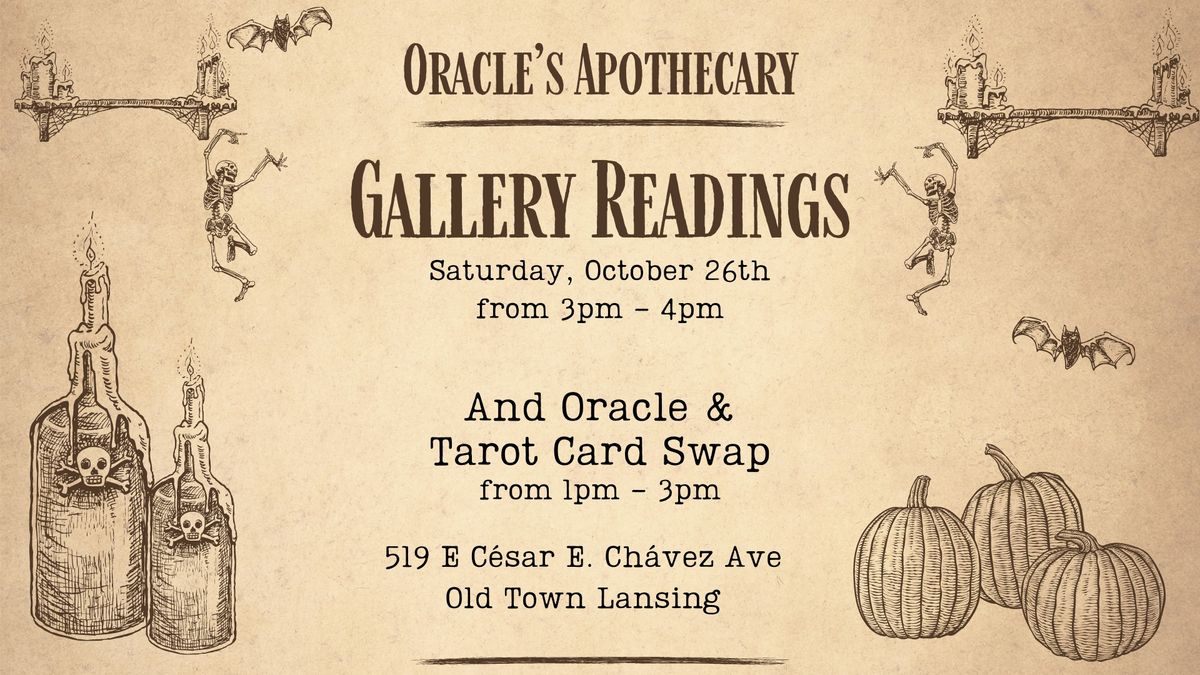 Gallery Readings w\/ The Oracle