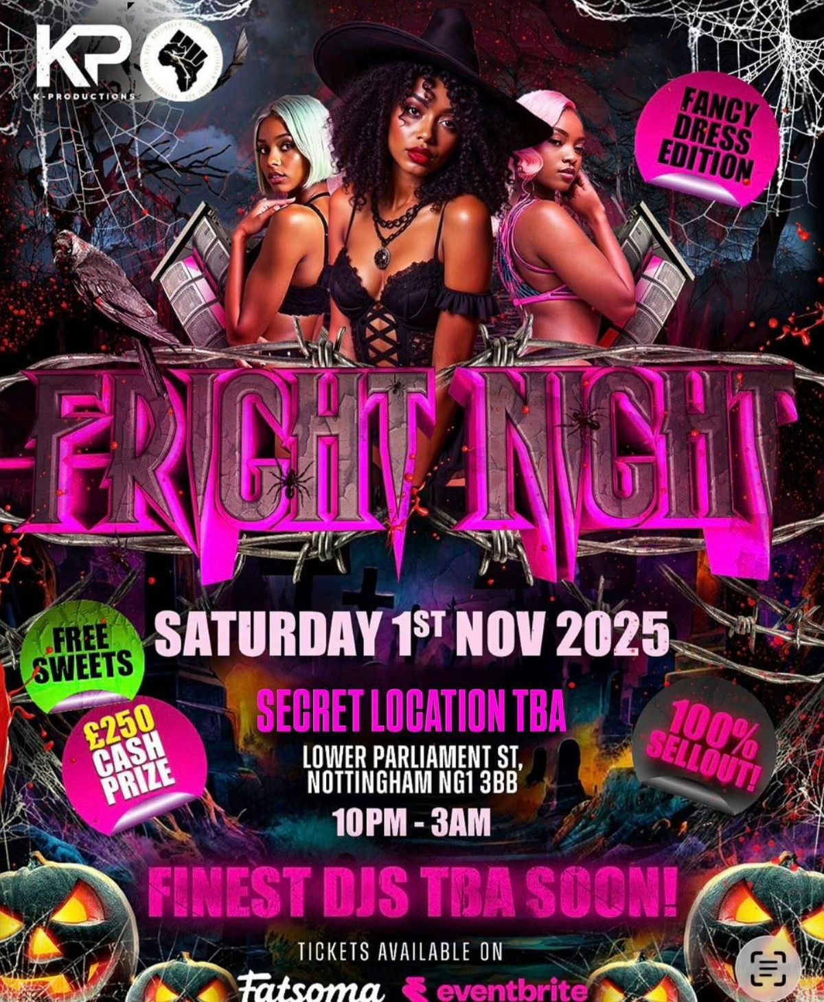FRIGHT NIGHT - THE HALLOWEEN SPECIAL\ud83c\udf83\ud83d\ude08 {SECRET LOCATION} 