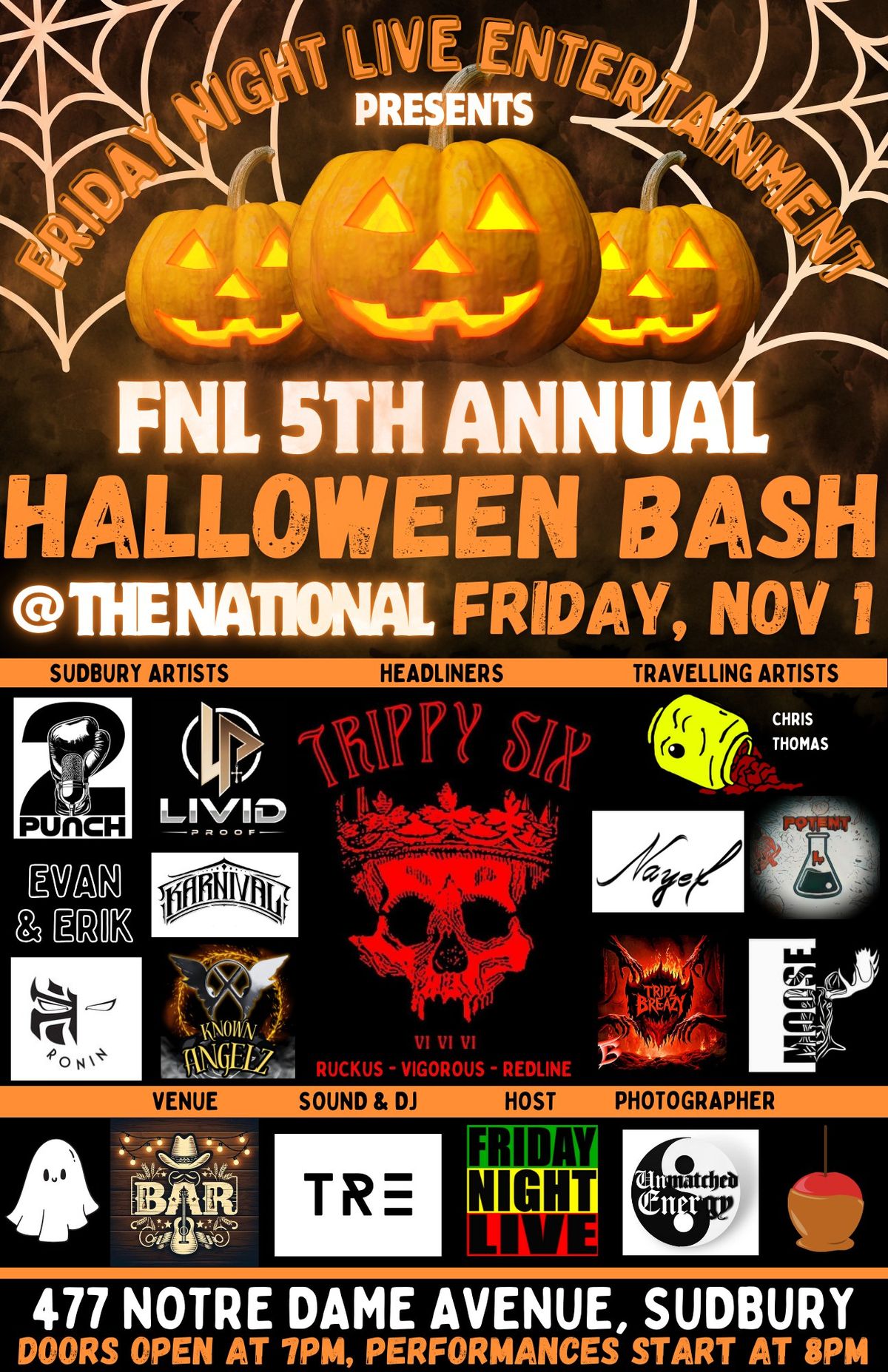 FNL 5th Annual Halloween Bash 