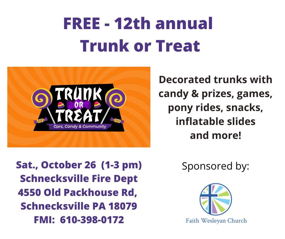 Trunk or Treat