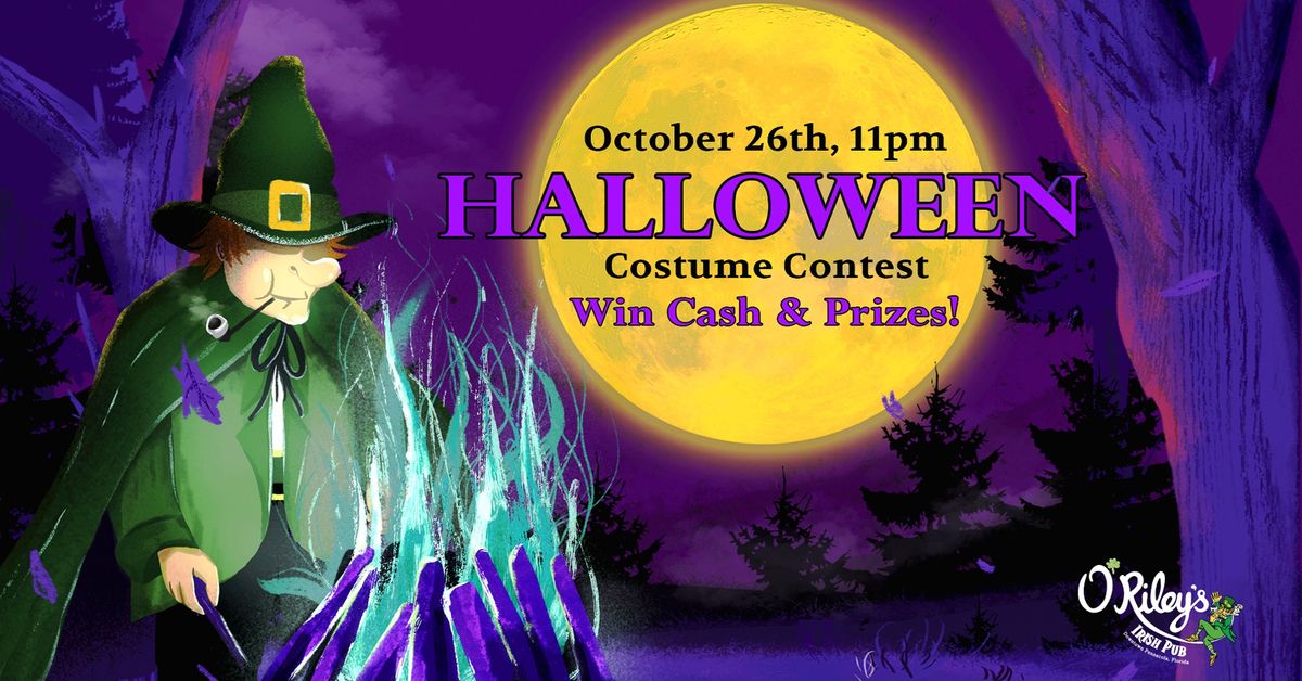 Halloween Party and Costume Contest at O'Riley's!