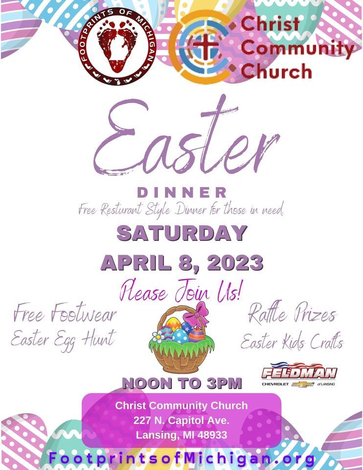 Easter Dinner for those in need