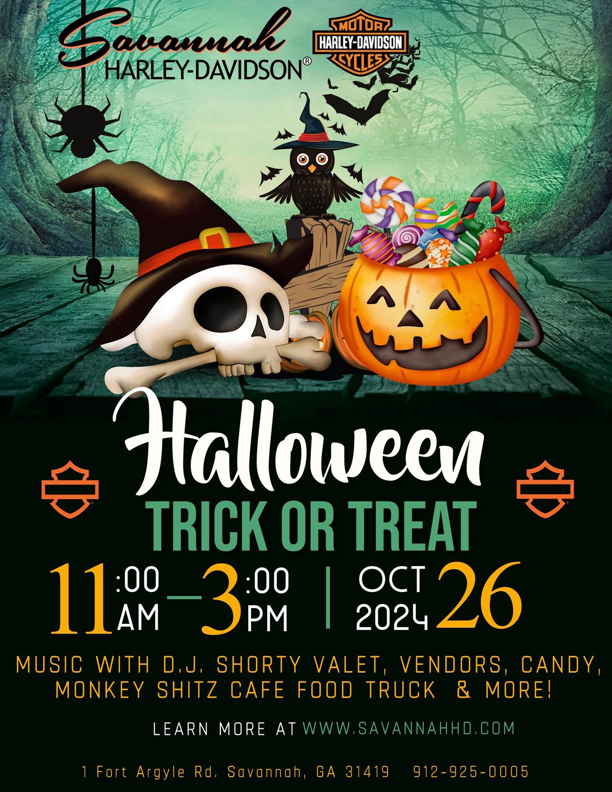 Trick or treat event