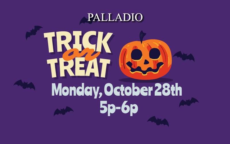 Palladio's Trick or Treat Event