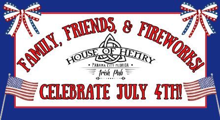 Family, Friends & Fireworks! Celebrate July 4th!