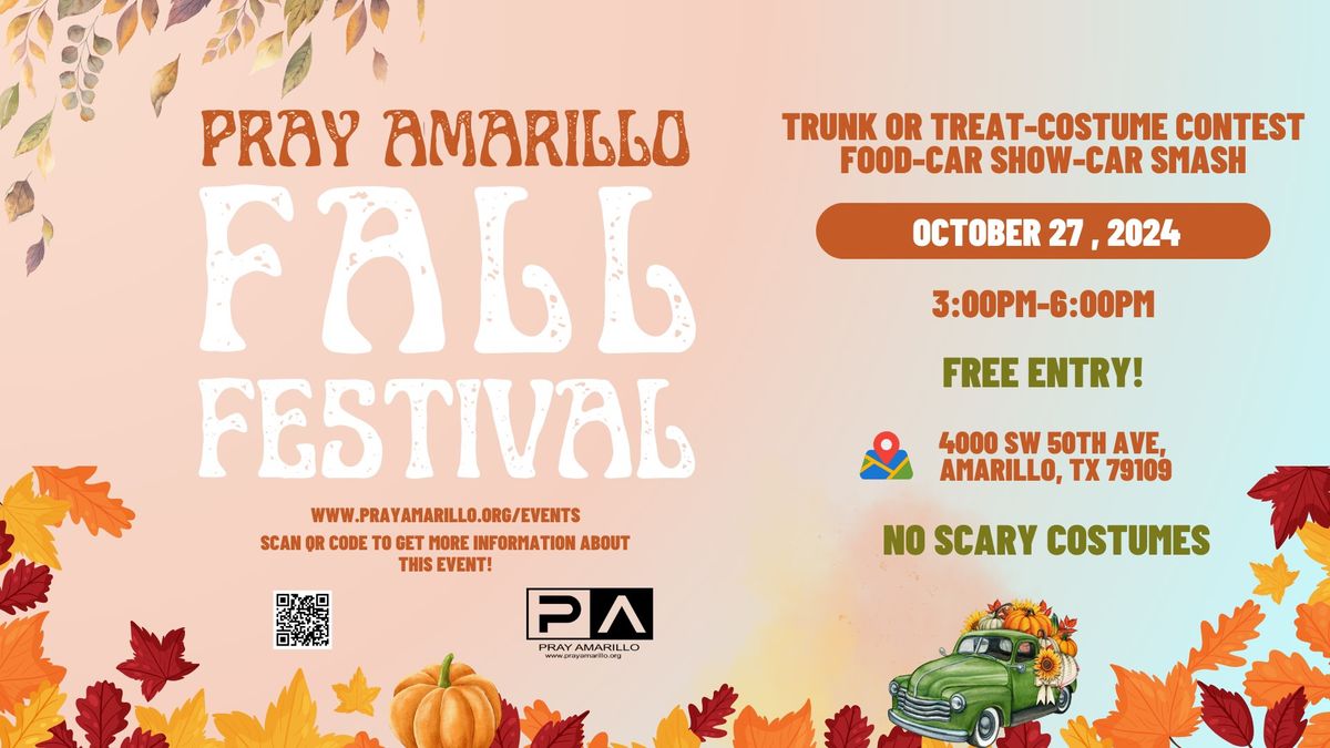 PRAY AMARILLO FALL FEST 2024