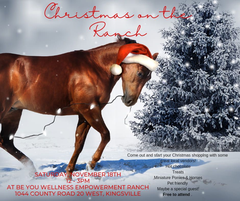 Christmas on the Ranch Be You Wellness & Empowerment Ranch