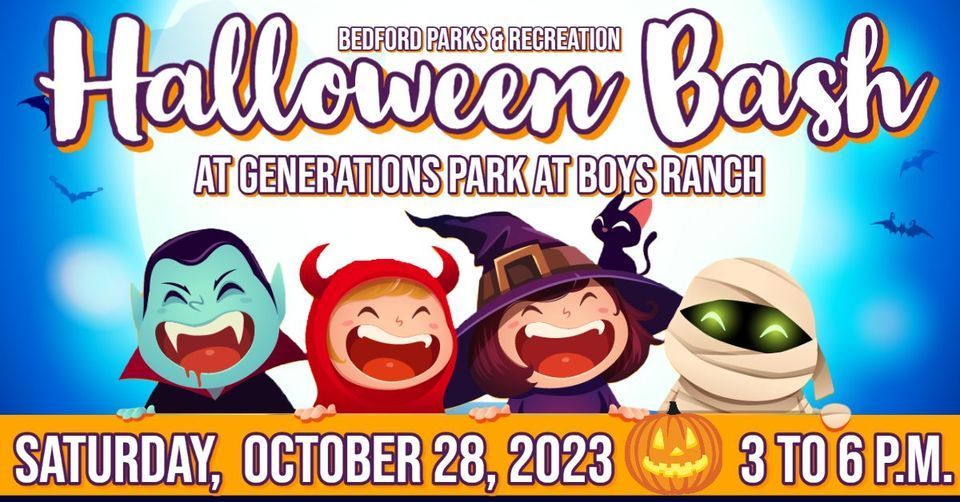 Halloween Bash 2023 Bedford Parks and Recreation October 28, 2023