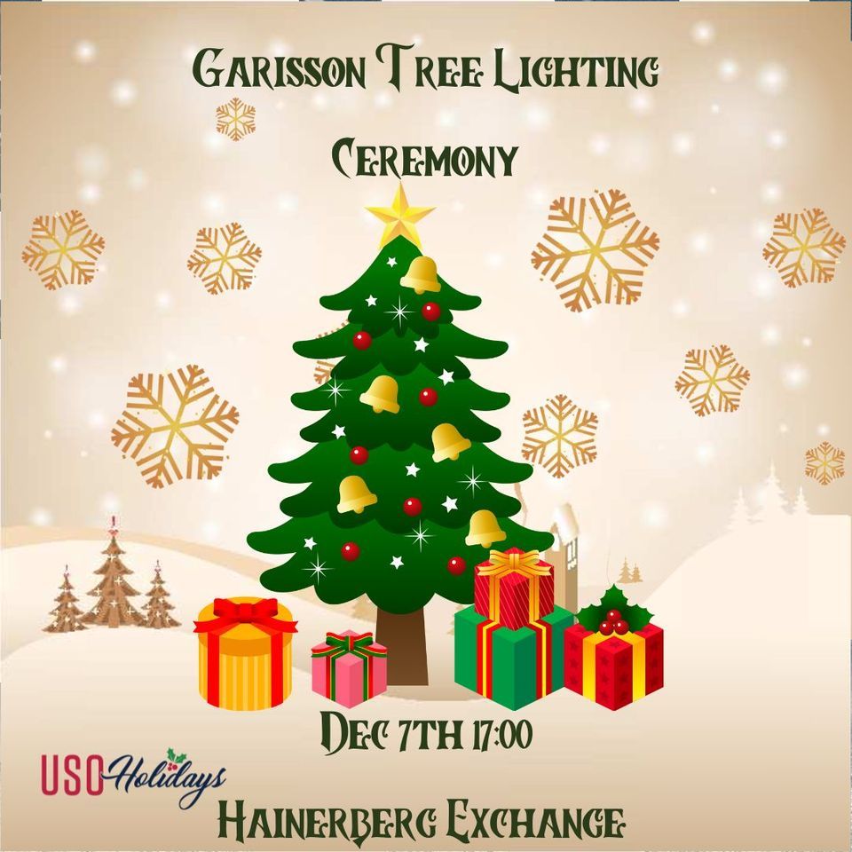 Garrison Tree Lighting Ceremony Wiesbaden Exchange December 7, 2023