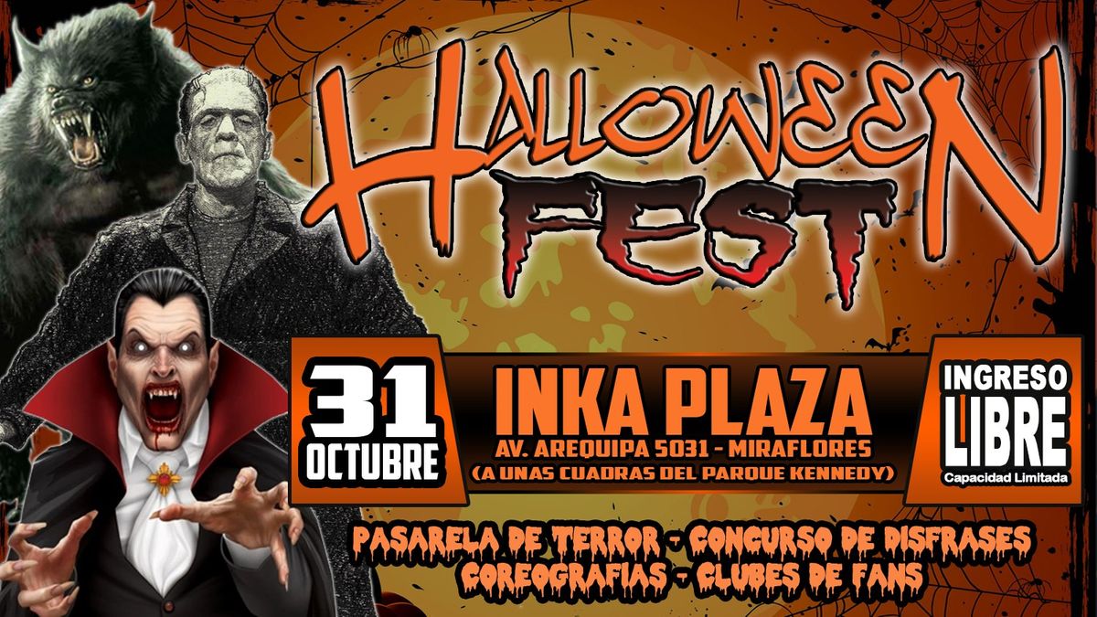 Halloween Fest Lima 2023 INKA PLAZA segunda etapa, Jesús María, LI