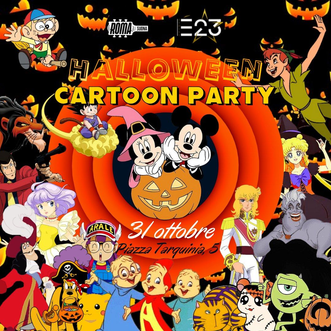 CARTOON PARTY - Halloween 2024