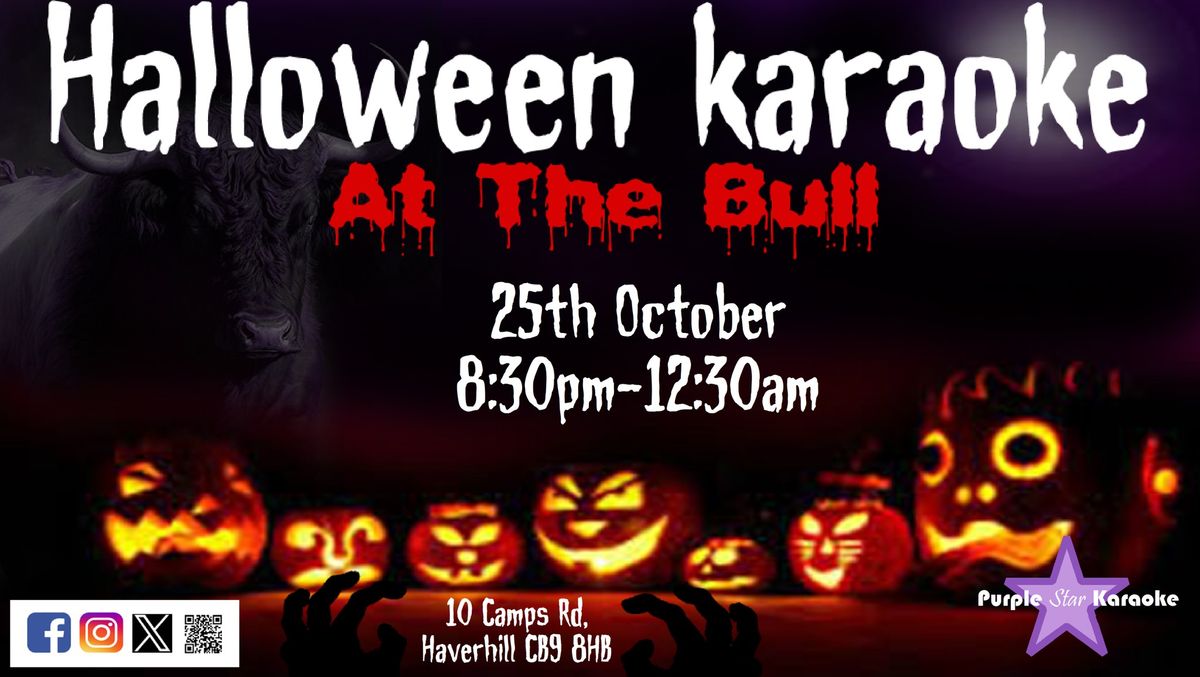 Halloween Karaoke at The Bull, Haverhill