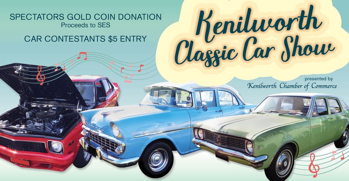 Kenilworth Classic Car Show 2023 Kenilworth Showgrounds August 27, 2023