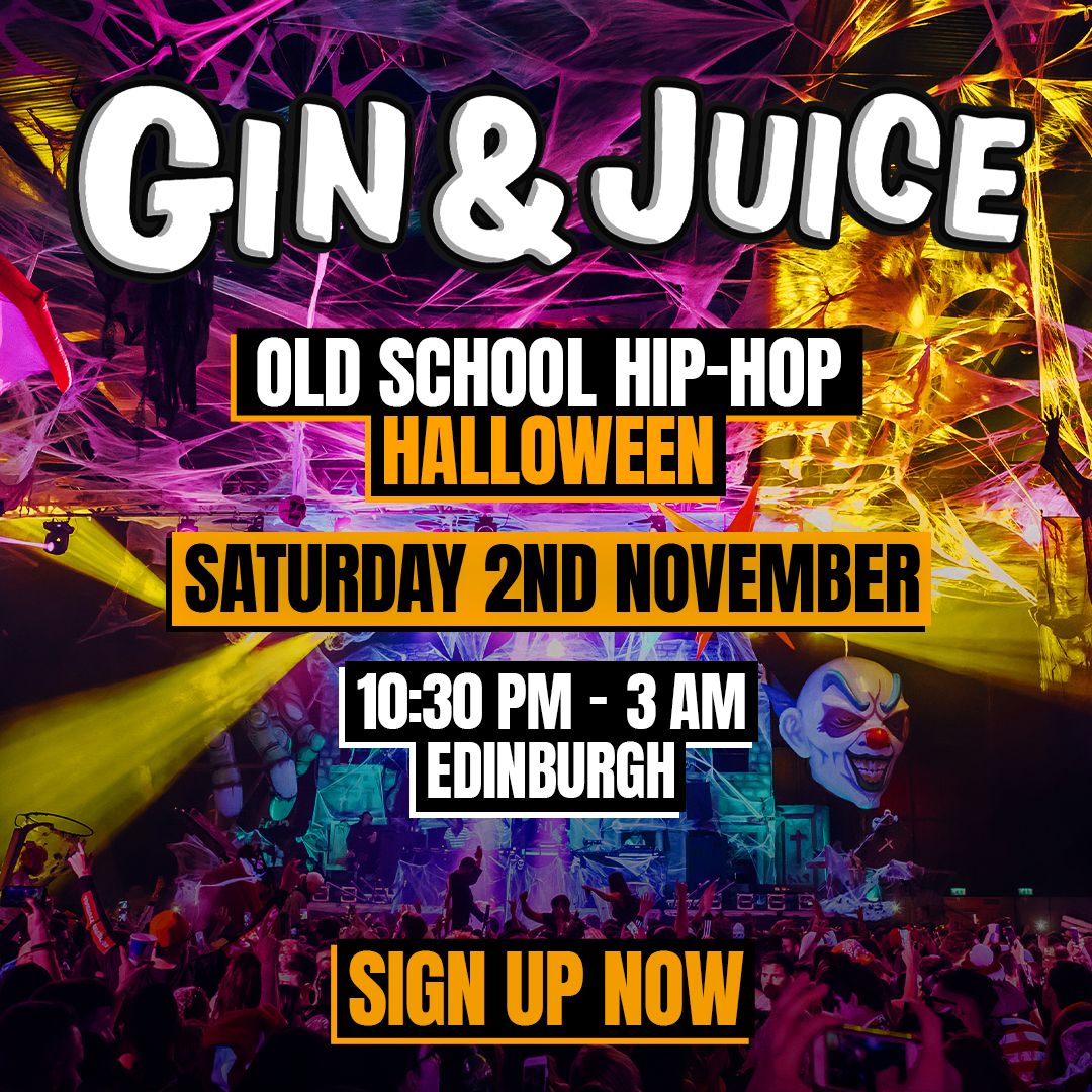 Old School Hip-Hop Halloween - Edinburgh 2024