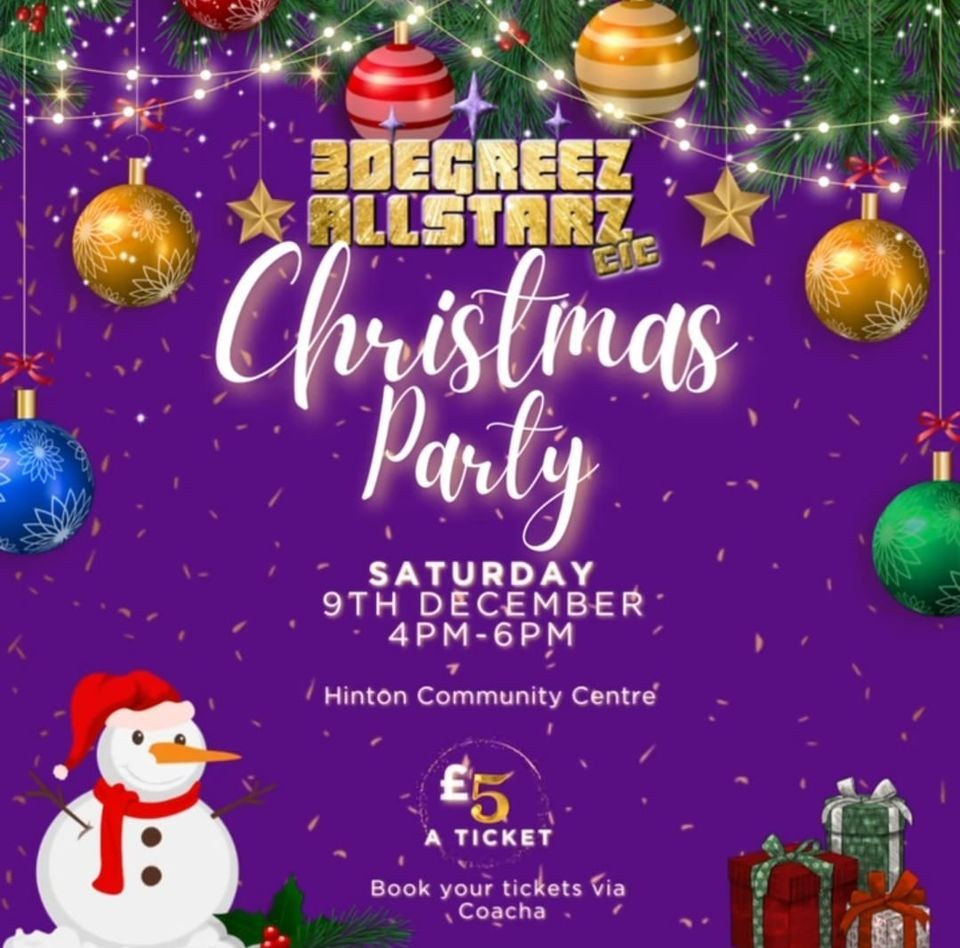 Christmas Party | Hinton Community Centre, Hereford, EN | December 9, 2023