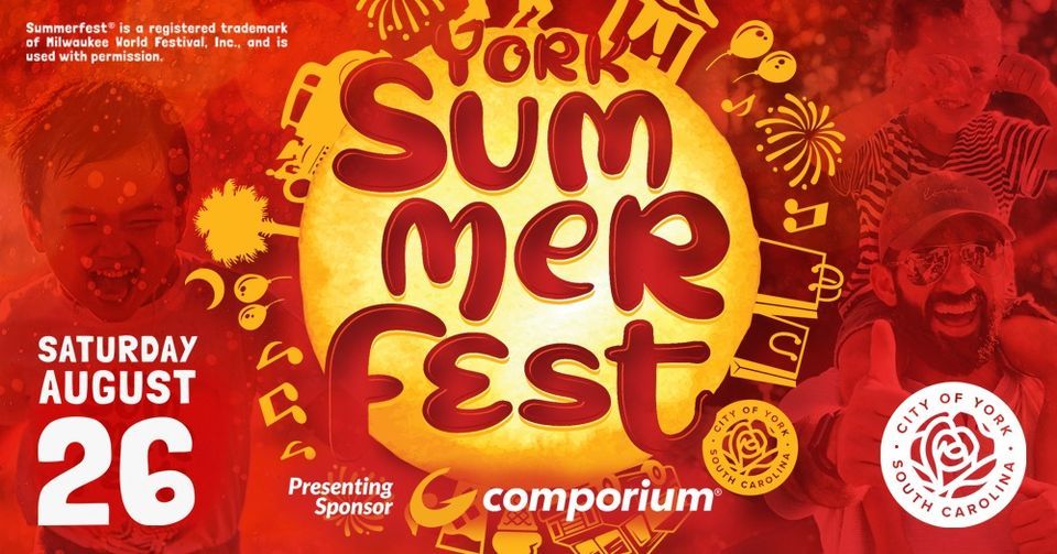 York Summerfest Downtown York, SC August 26, 2023