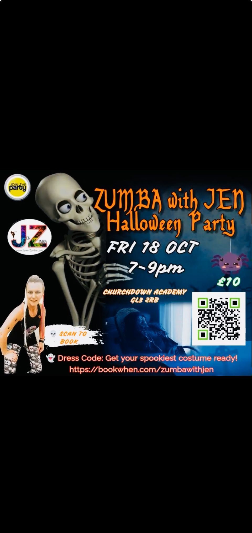 \ud83d\udc7bJen\u2019s Zumba HALLOWEEN PARTY \ud83e\udd73 Class \ud83c\udf83 