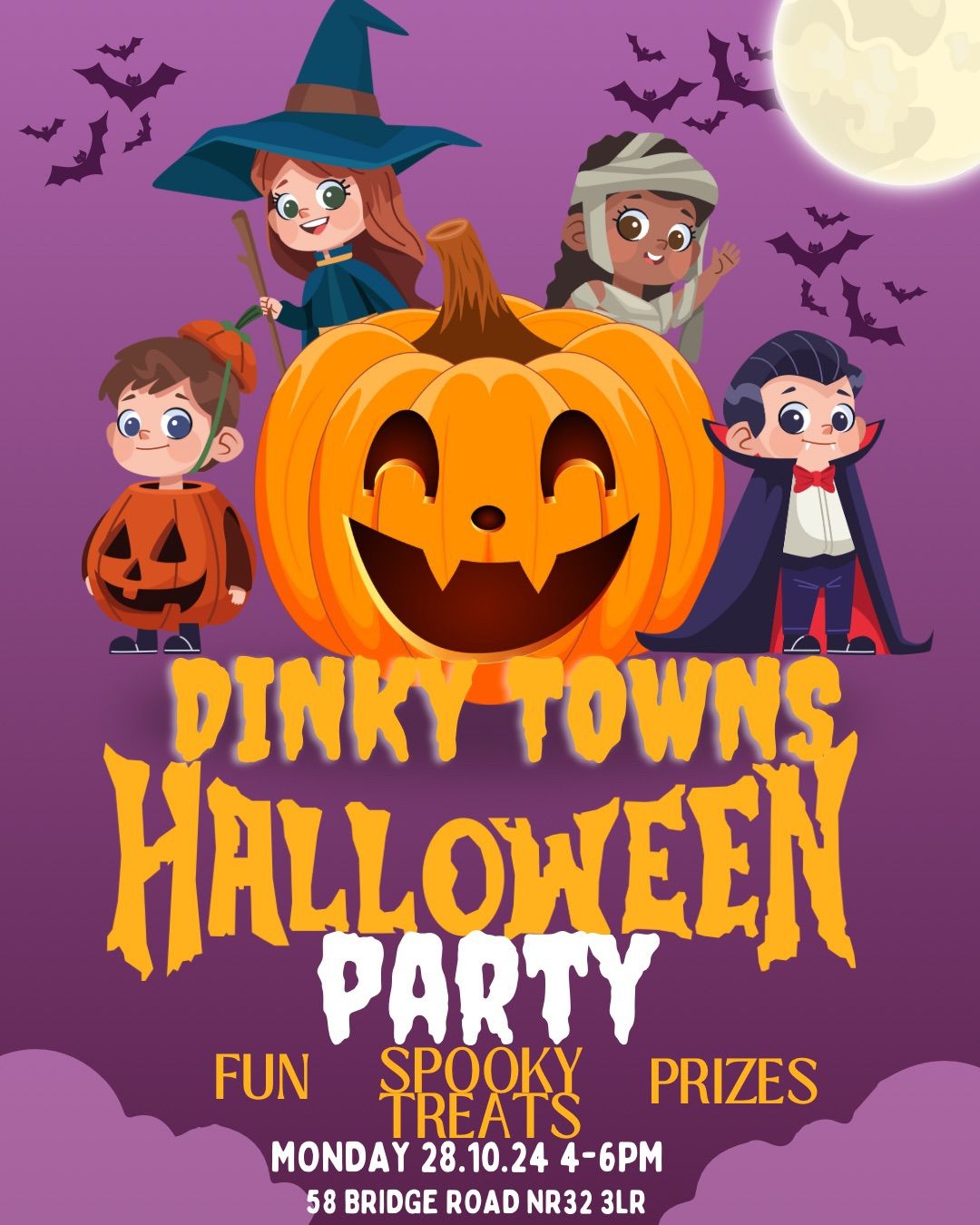 Dinky Town Halloween Party