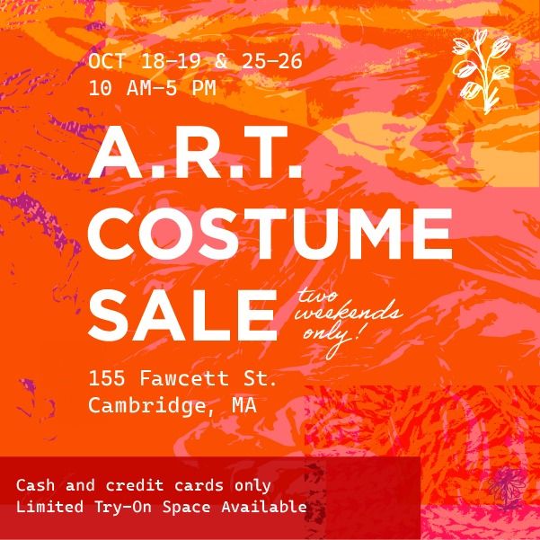 A.R.T. Costume Sale