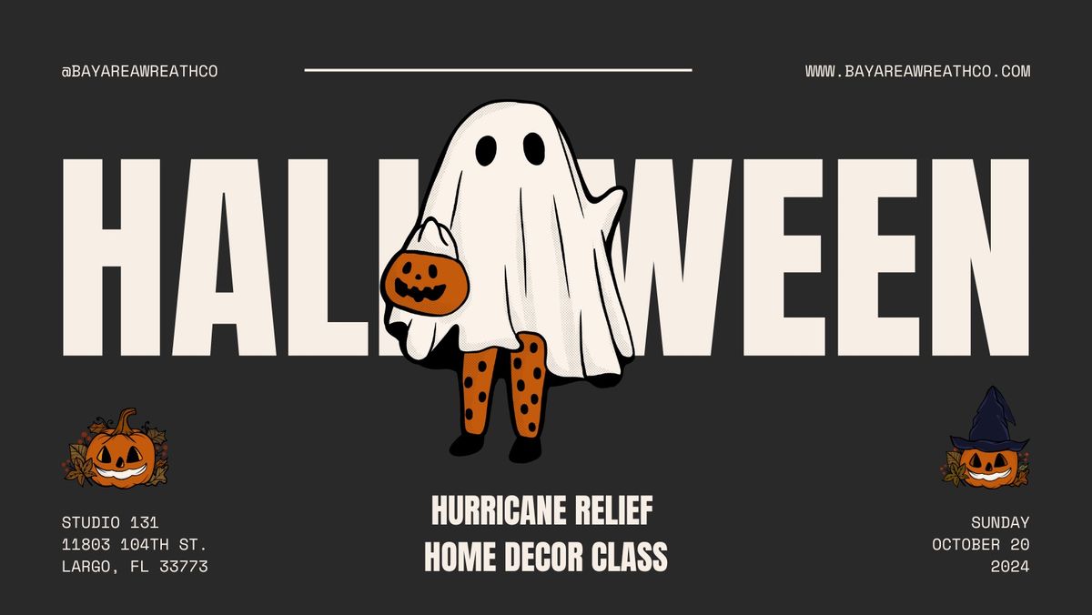 Halloween Home Decor Master Class