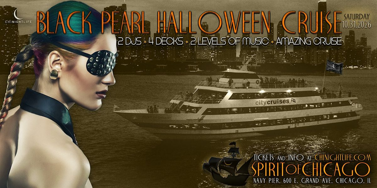 Chicago Halloween Party Cruise | Pier Pressure\u00ae Black Pearl