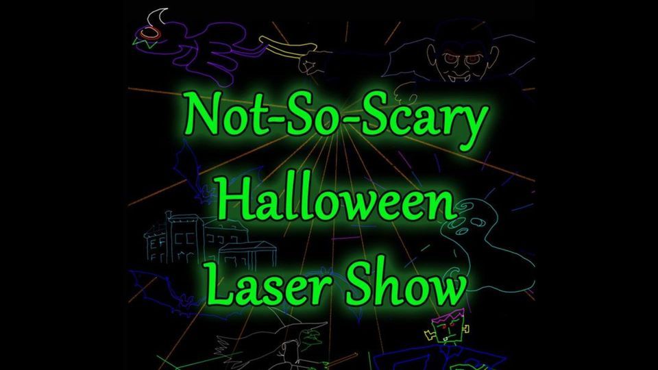 Not-So-Scary Halloween Laser Show